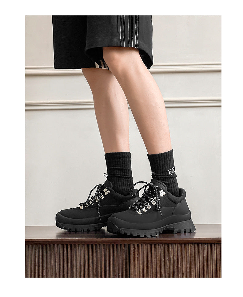 2026 New Spring Hiking Shoes for Men, Height-Increasing Versatile Breathable Sneakers, Couple's Non-Slip Outdoor Hiking Sports Shoes