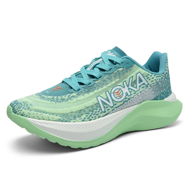 2025 Men's Shoes Autumn and Summer New Mesh Running Shoes Sports Shoes Breathable Shock Absorbing Soft Sole Student Shoes Lightweight Running Shoes