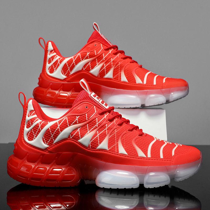 Running Shoes Men's Low-Cut Shock-Absorbing Wear-Resistant Breathable Casual Sports Shoes Outdoor Jogging Shoes Spring and Summer New Men's Shoes