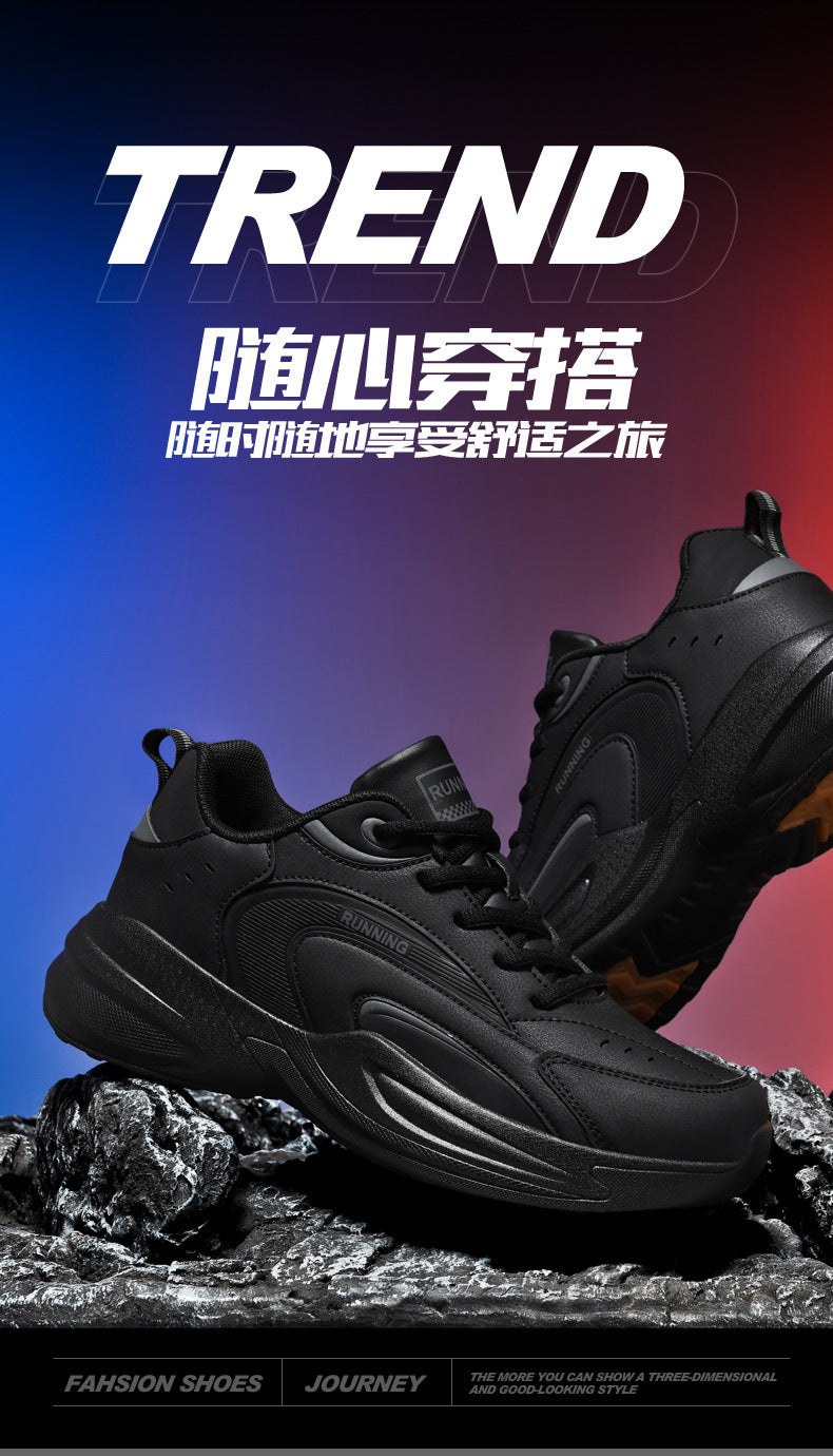 Extra Large Size Running Shoes Men's Sports Casual Shoes Autumn and Winter New Youth Lightweight Breathable Student Outdoor Trendy Shoes