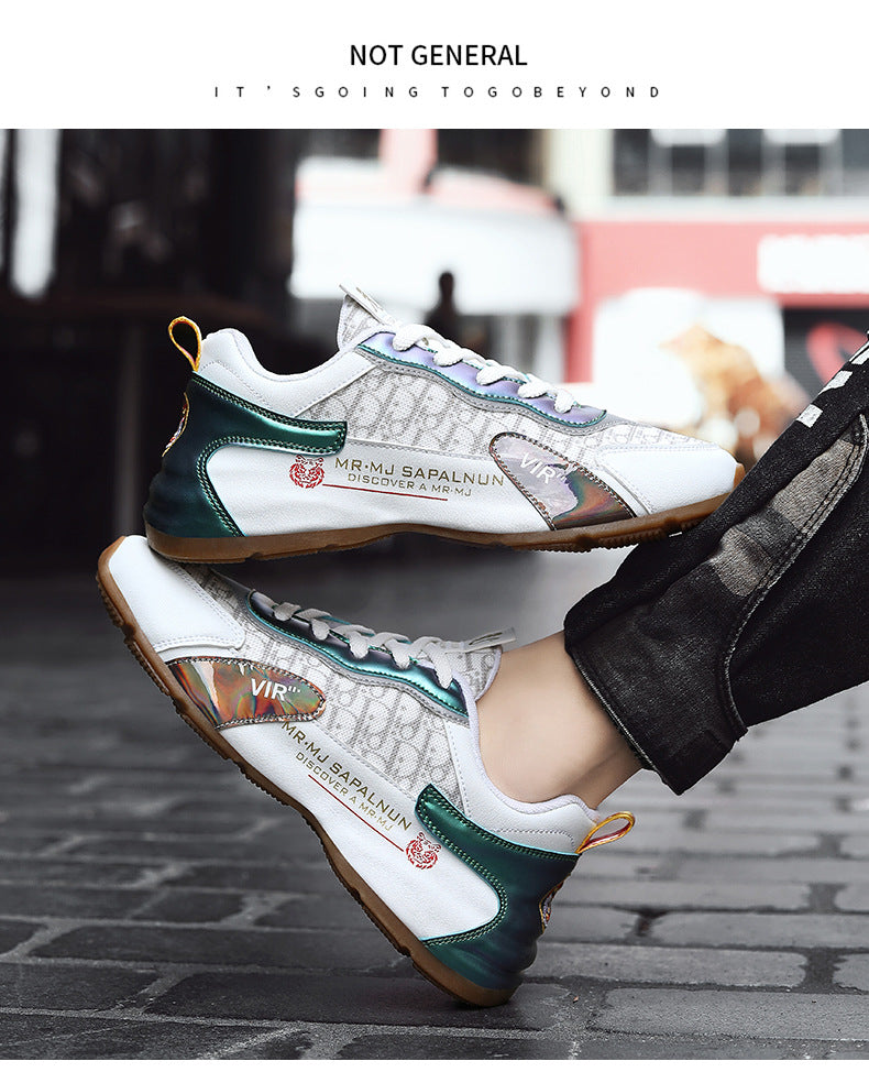 National Fashion Entry Luxury 2025 Summer Cross-border Casual Running Shoes Thick Sole Mesh Breathable Outdoor Torre sneaker