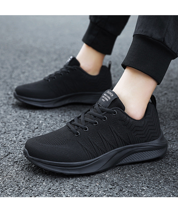 Men's Running Shoes 2025 New Cross-Border Outdoor Breathable Mesh Casual Shoes Men's Fashionable Trendy Sports Shoes