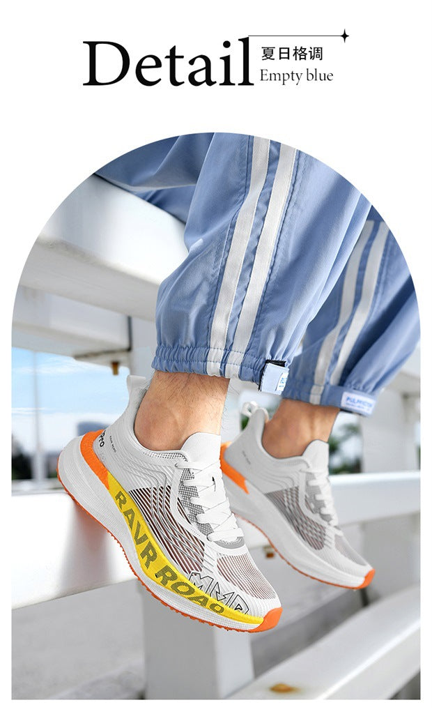 Cross-border New Breathable Casual Sports Running Shoes Autumn Fashion Coconut Shoes Light Outdoor Men's Shoes