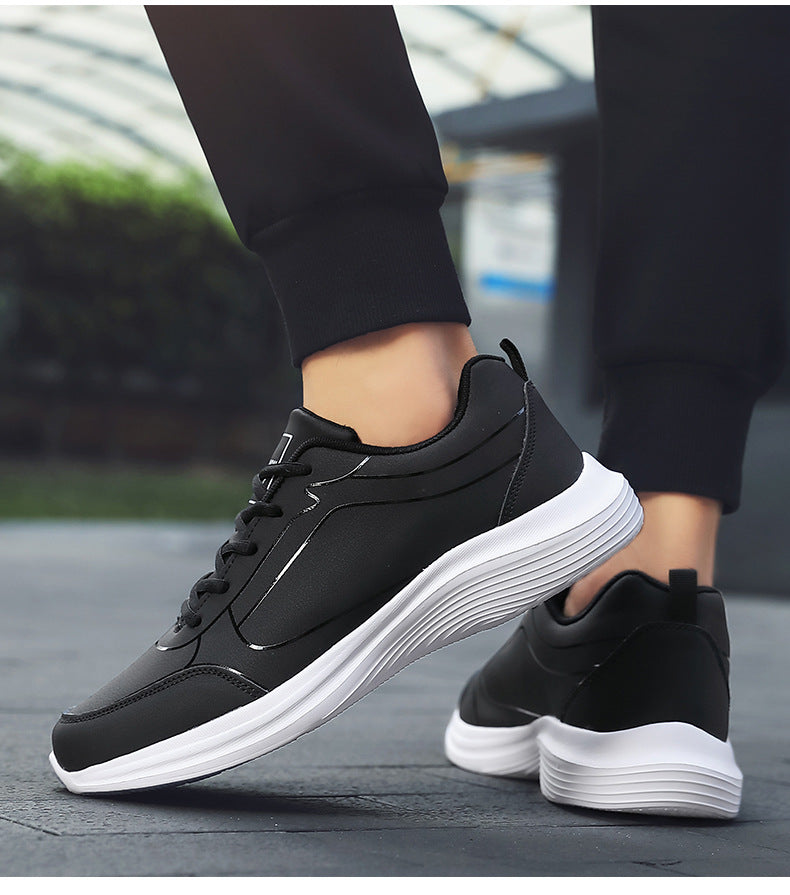 2023 Spring and Autumn New Men's Shoes Vintage Running Shoes Low-top Leather Forrest Gump Shoes Fashion Casual Youth Sports Men's Shoes