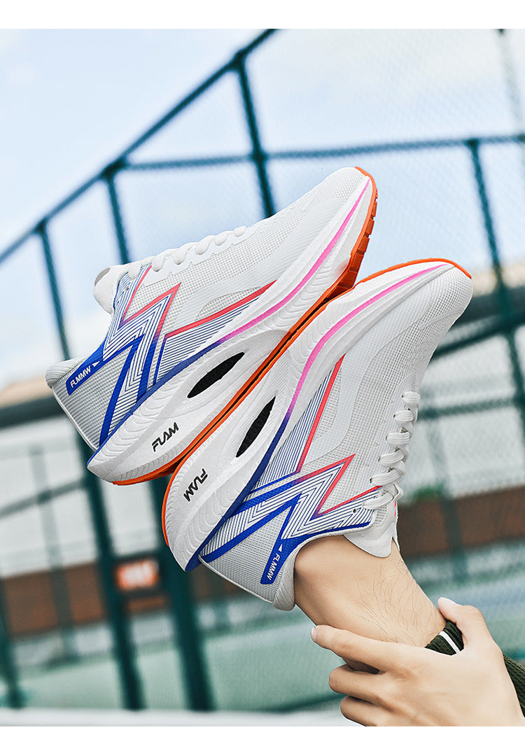 Casual Couple Fashion Cushioning Running Shoes Sports Trendy Shoes Women's Comfortable Versatile Daily Jogging Shoes Men's Breathable All Seasons