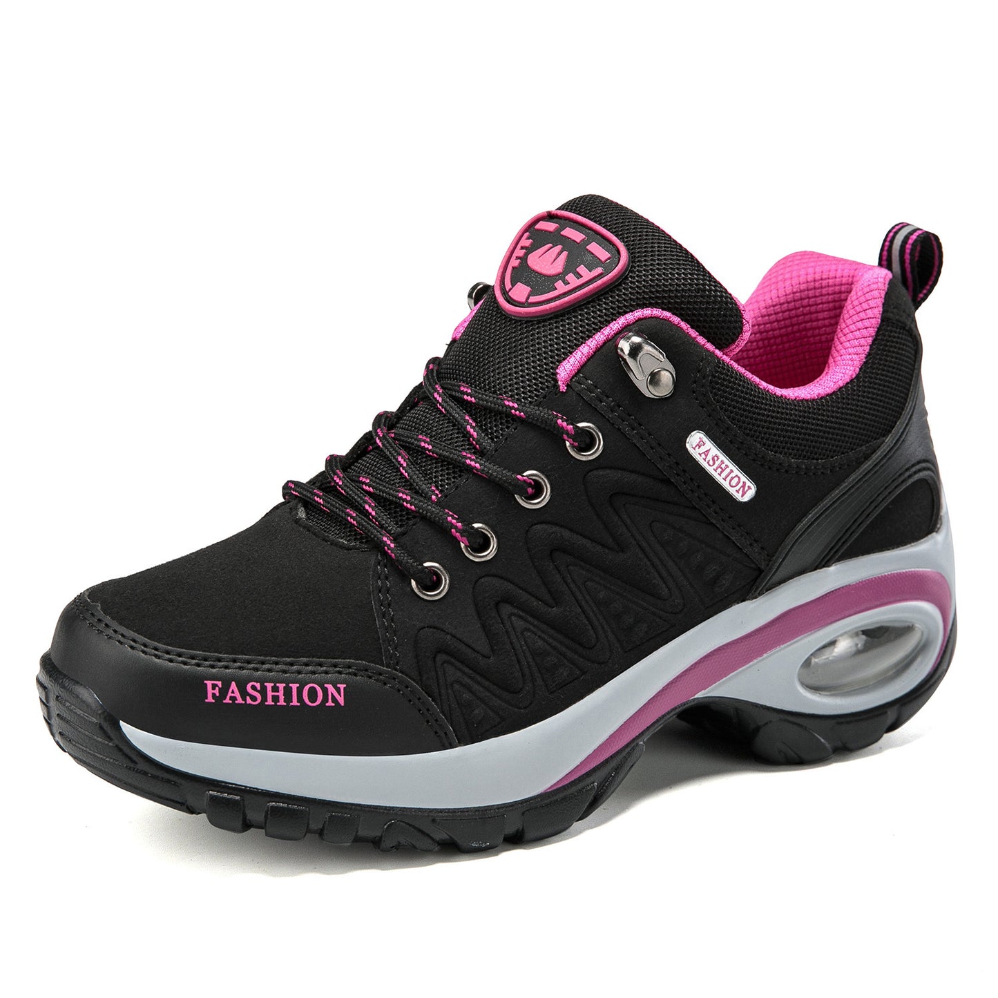 Heightened Air Cushion Women's Shoes Hiking Shoes Outdoor Shoes Casual Non-slip Breathable sneaker 41 Breathable plus size 42