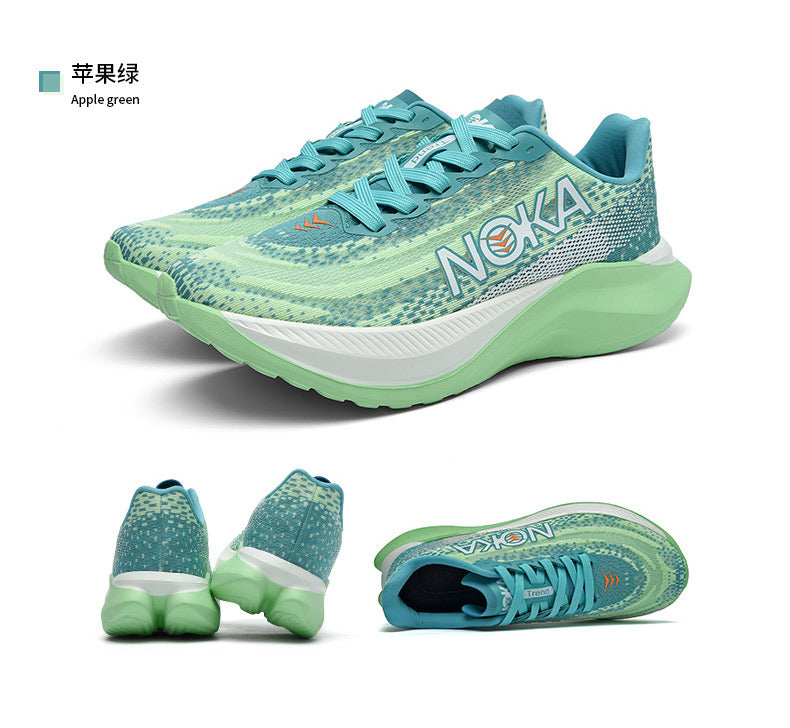 2025 Men's Shoes Autumn and Summer New Mesh Running Shoes Sports Shoes Breathable Shock Absorbing Soft Sole Student Shoes Lightweight Running Shoes