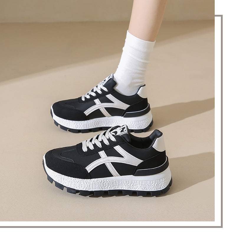 Forrest Gump sneaker Women's 2025 New Summer Breathable Thin Torre Shoes Sports Running Soft Bottom White Shoes