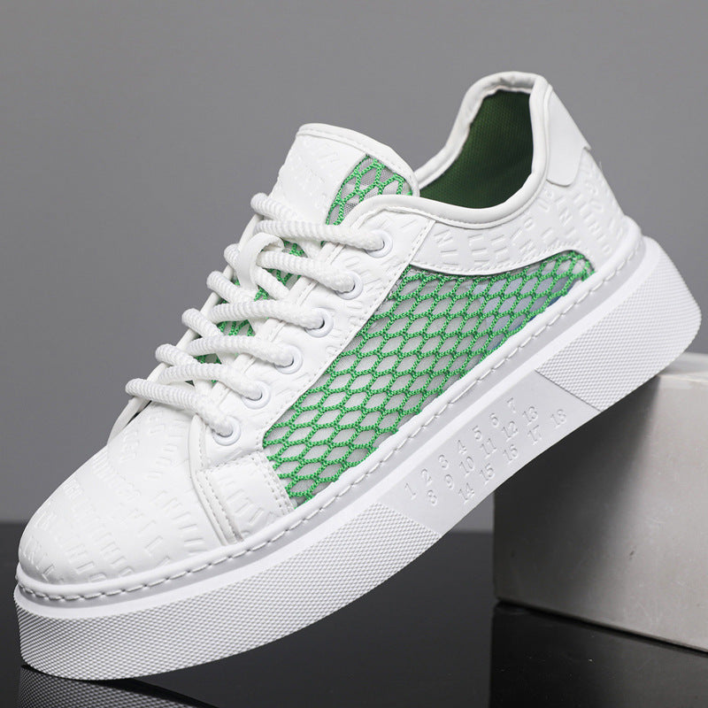 Men's Shoes 2026 Sneakers Versatile Sports Casual Shoes Youth Trendy Brand Running White Shoes Comfortable Breathable Low-Top