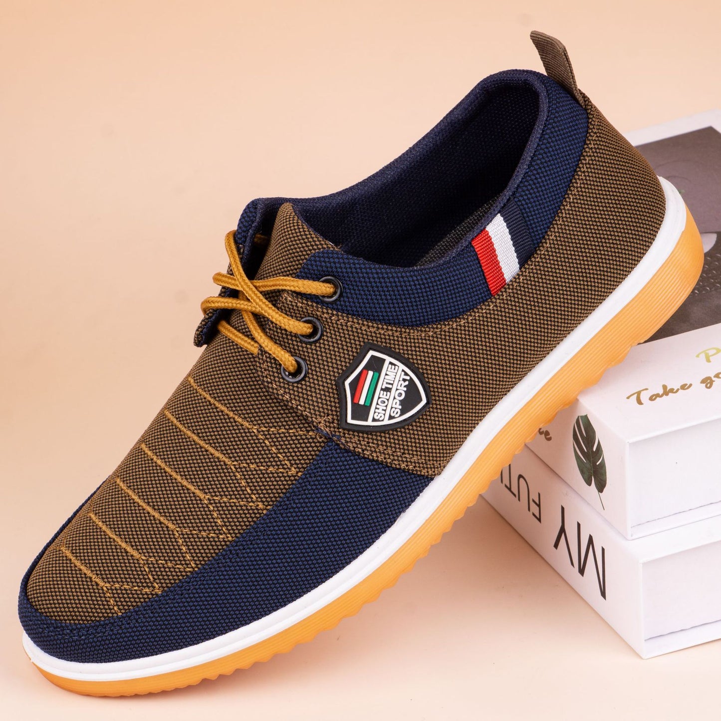 Breathable and Wear-Resistant Work Shoes, New Autumn Running Shoes, Lightweight Rubber Sole, Versatile Cloth Shoes for Drivers, Men's Shoes