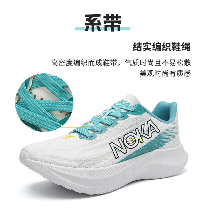 2025 Men's Shoes Autumn and Summer New Mesh Running Shoes Sports Shoes Breathable Shock Absorbing Soft Sole Student Shoes Lightweight Running Shoes