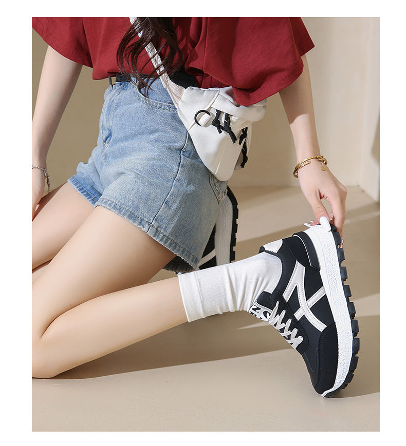 Forrest Gump sneaker Women's 2025 New Summer Breathable Thin Torre Shoes Sports Running Soft Bottom White Shoes
