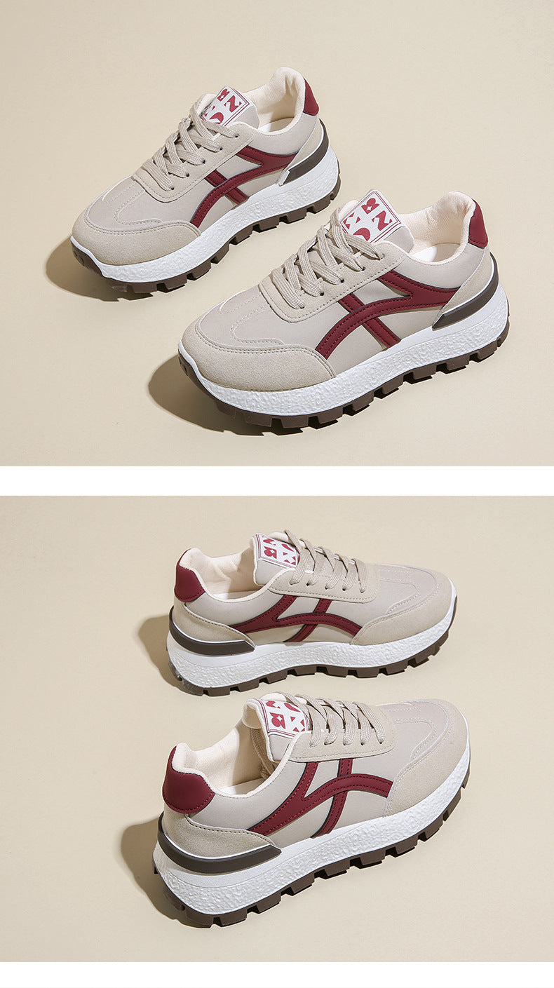 Forrest Gump sneaker Women's 2025 New Summer Breathable Thin Torre Shoes Sports Running Soft Bottom White Shoes