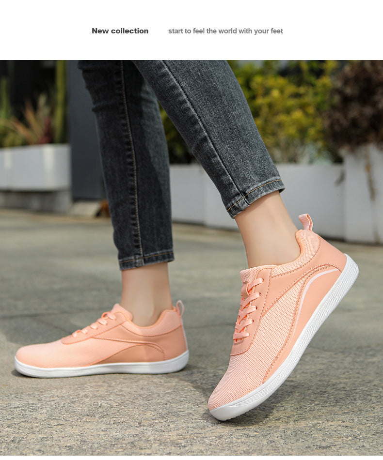 Cross-border 2024 men's barefoot shoes wide toe shoes Amazon step wide palm women's shoes four seasons casual hiking shoes