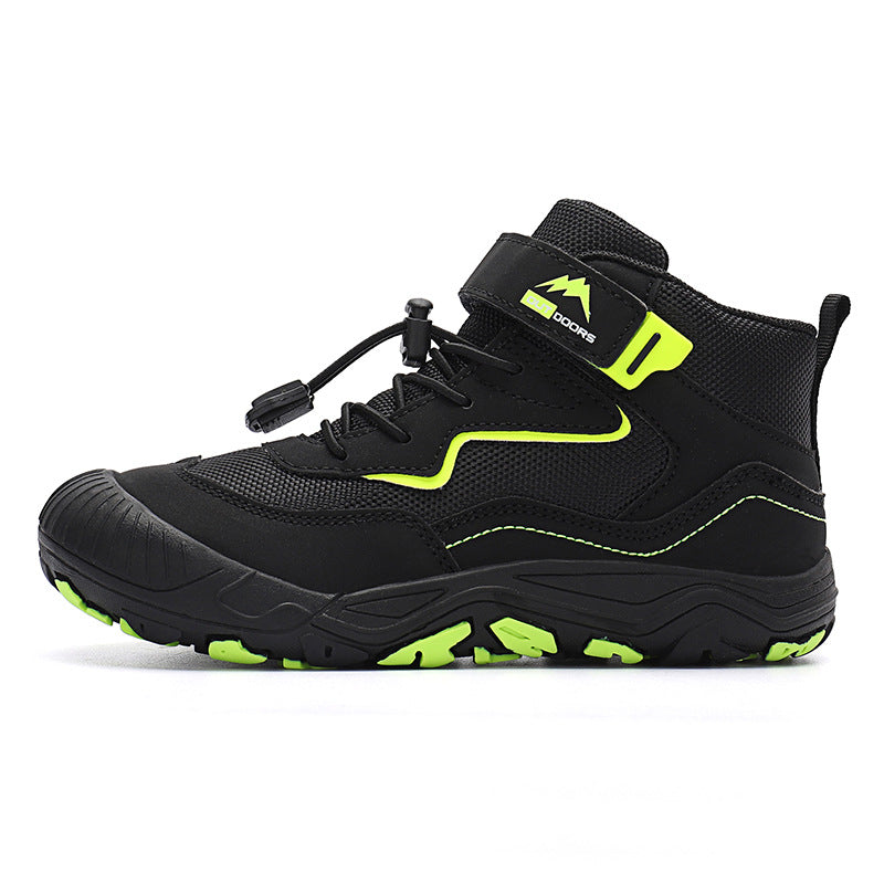 Cross-border Running Shoes Children's Shoes Amazon Outdoor sneaker Autumn and Winter Trendy Children's Anti-slip Shoes Large Children's Mountaineering Shoes