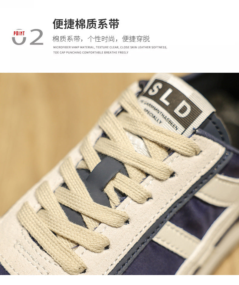 2024 Winter Men's Korean Style Fashion Casual Running Shoes Versatile Breathable Sneakers Sports Men's Shoes Comfortable and Casual