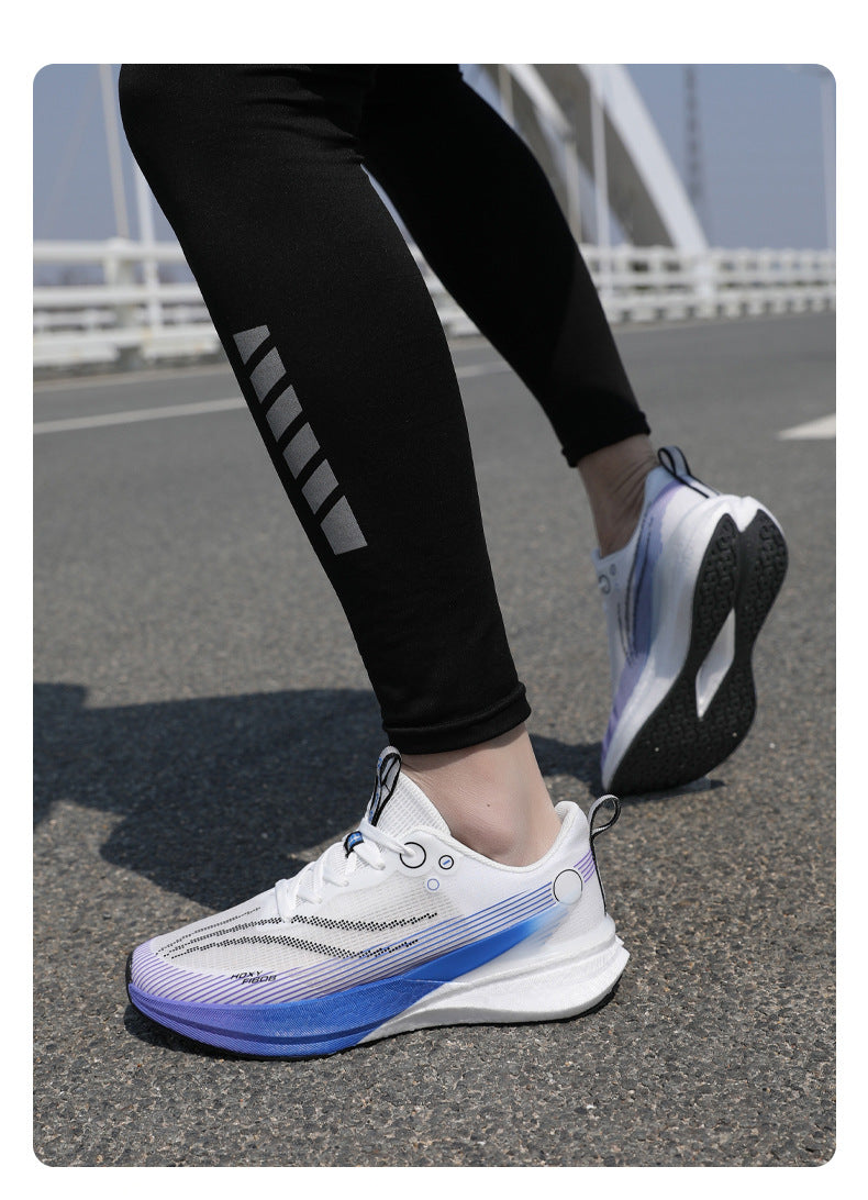 8 Running Shoes for High School Entrance Examination, Non-Slip, Professional, Lightweight, Wear-Resistant, Racing Training, Breathable, Shock-Absorbing and Rebound Sports Shoes