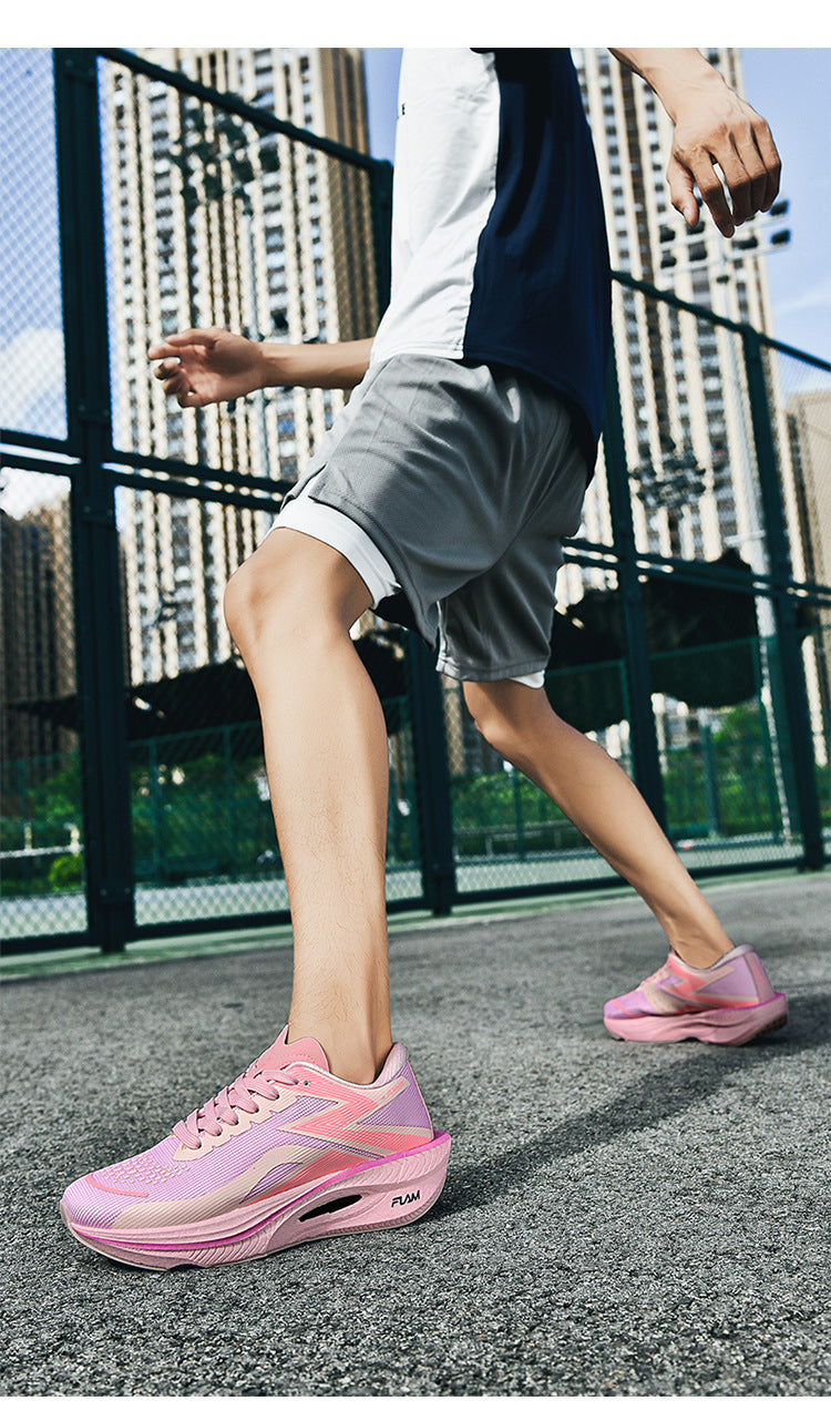 Casual Couple Fashion Cushioning Running Shoes Sports Trendy Shoes Women's Comfortable Versatile Daily Jogging Shoes Men's Breathable All Seasons