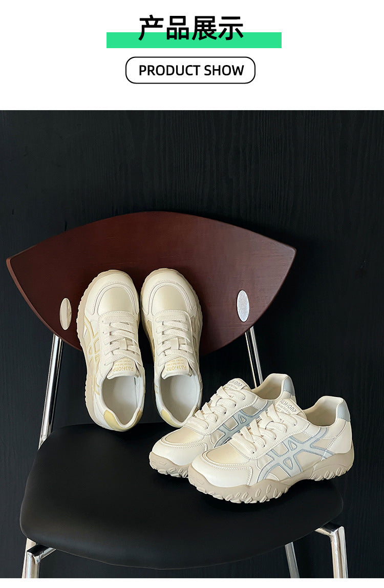 Women's Hiking Shoes Outdoor Sports Shoes Women's 2026 New Spring Hot-Selling Height-Increasing German Training Shoes Women's Forrest Gump Shoes