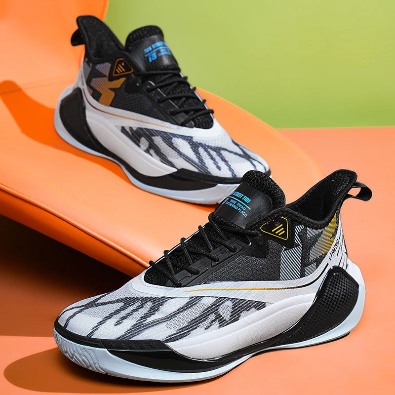 New Autumn and Winter Sports Men's Shoes, Mesh Breathable Travel Shoes, Non-Slip, Wear-Resistant, Shock-Absorbing, Running, Casual Basketball and Hiking Shoes