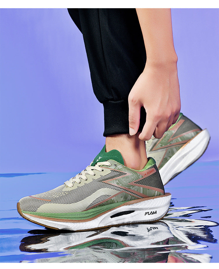 Casual Couple Fashion Cushioning Running Shoes Sports Trendy Shoes Women's Comfortable Versatile Daily Jogging Shoes Men's Breathable All Seasons