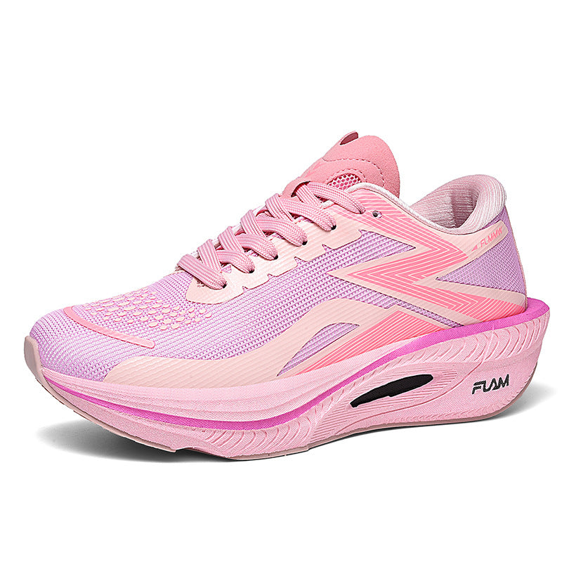 Casual Couple Fashion Cushioning Running Shoes Sports Trendy Shoes Women's Comfortable Versatile Daily Jogging Shoes Men's Breathable All Seasons