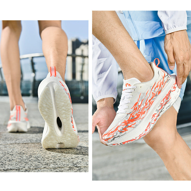 Fashionable Cushioning Running Shoes, Sports Trendy Shoes, Casual, Comfortable and Versatile Cross-Border Factory Direct Sales, Wear-Resistant Professional Couple Shoes
