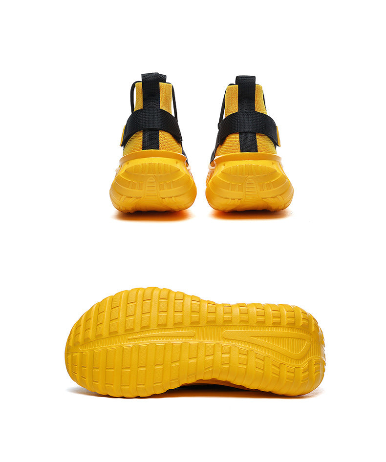 Men's Shoes, Four-Season Sports Shoes, Men's Breathable New Ultra-Light Soft-Soled Mesh Student Shock-Absorbing Casual Sneakers, Running Shoes for Men