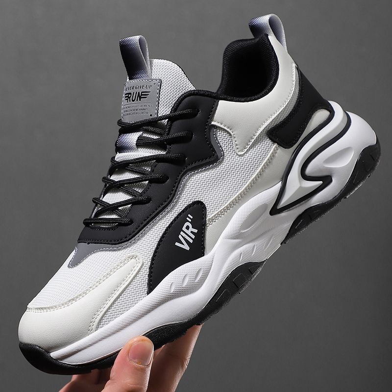 2025 New Men's High-end sneaker All-match Men's Shoes Spring Soft Bottom Shock Absorbing Running Shoes Lightweight Breathable Running Shoes