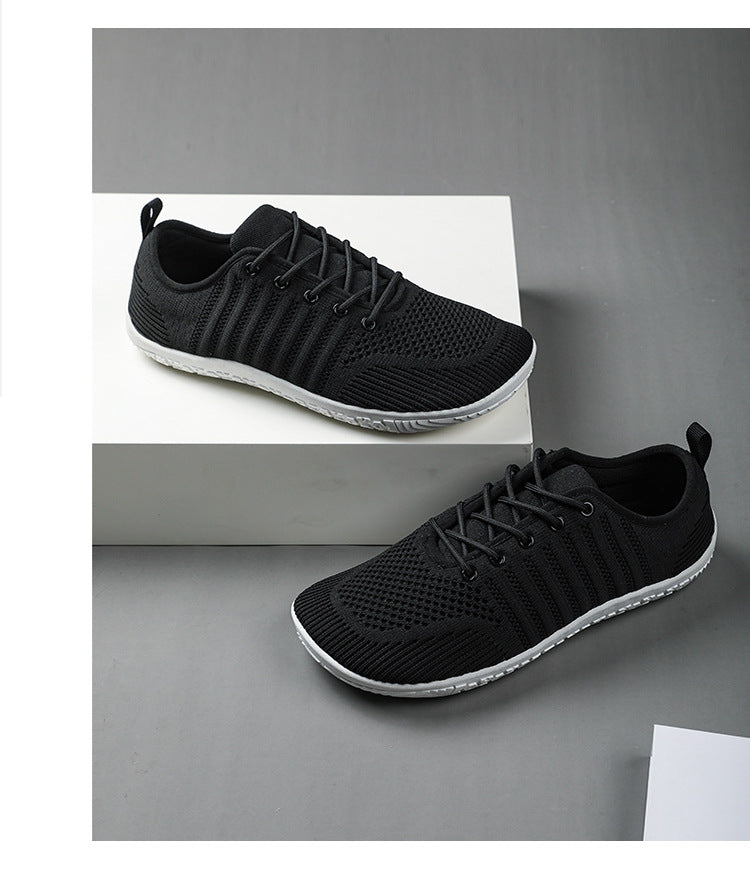 Foreign Trade Barefoot Shoes for Men, Wide-Last Squat Shoes, Strength Deadlift Fitness Indoor Comprehensive Training Shoes, Women's Yoga Aerobics Shoes