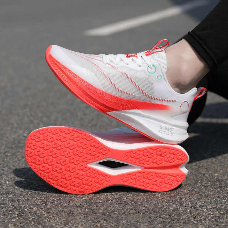 8 Running Shoes for High School Entrance Examination, Non-Slip, Professional, Lightweight, Wear-Resistant, Racing Training, Breathable, Shock-Absorbing and Rebound Sports Shoes