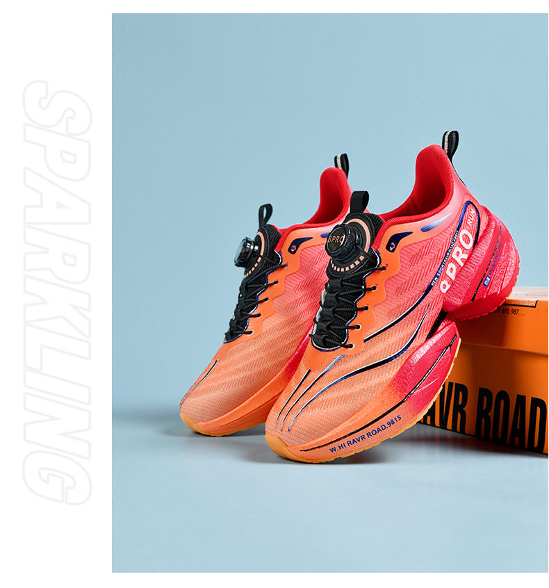 2025 Breathable Casual Running Shoes Ice Silk Surface High-End Parent-Child Cushioning Sports Shoes Wholesale Hot New Style