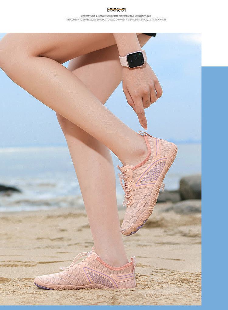 New cross-border breathable non-slip men's and women's sports fitness comfortable running shoes outdoor beach wading shoes non-slip