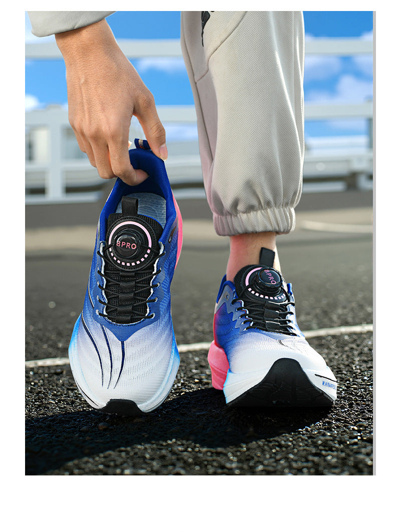 2025 Breathable Casual Running Shoes Ice Silk Surface High-End Parent-Child Cushioning Sports Shoes Wholesale Hot New Style
