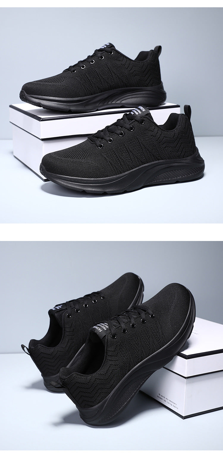 Men's Running Shoes 2025 New Cross-Border Outdoor Breathable Mesh Casual Shoes Men's Fashionable Trendy Sports Shoes