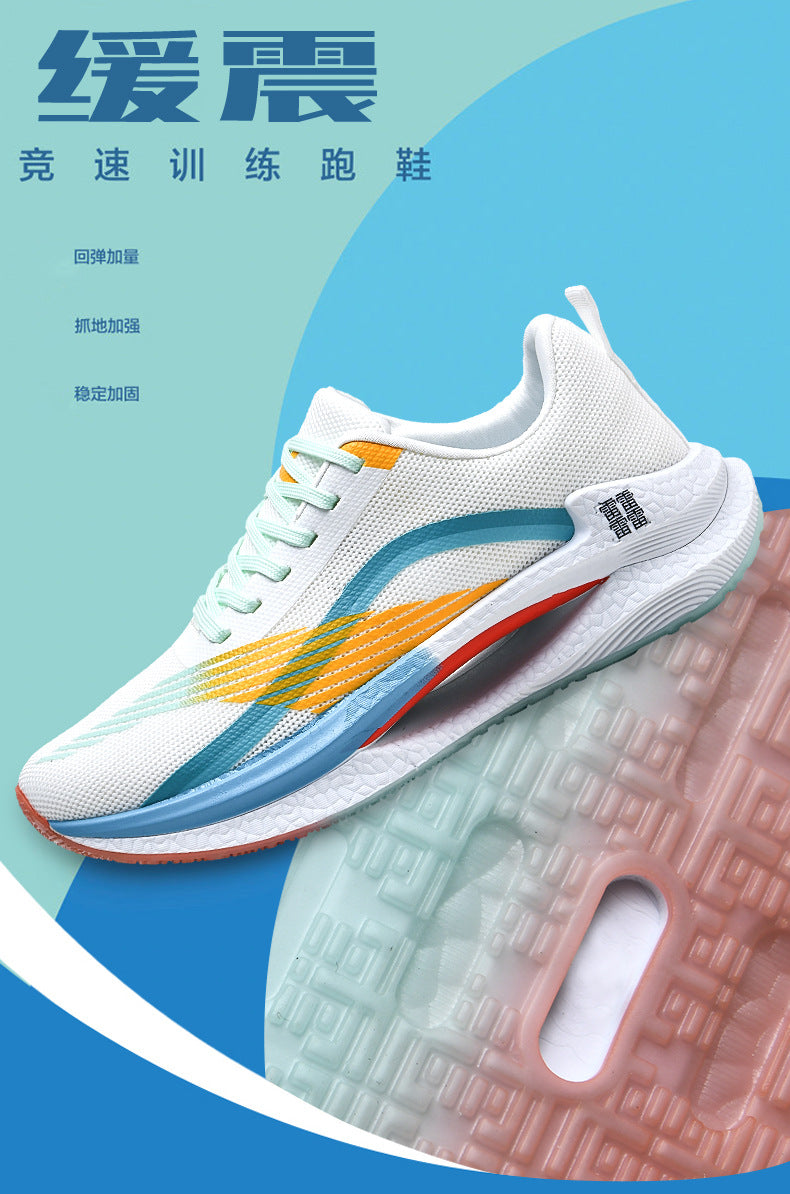 Couple Style Spring and Autum New Sports Shoes Men's Casual Shoes 2025 Lightweight Comfortable Breathable Running Shoes Men's Mesh