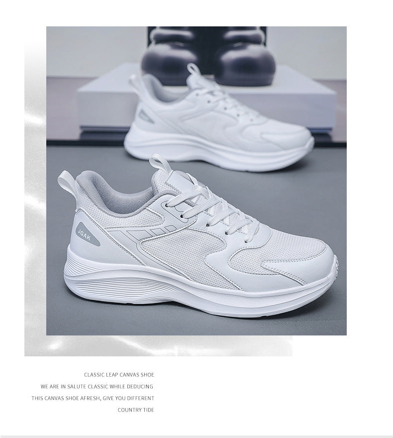 2026 New Men's Shoes, Popular Casual Trendy Shoes, Premium Materials, Soft Mesh Surface, Large Size Cross-Border Running Shoes