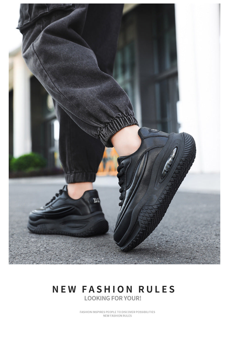 Autumn and Winter Men's Shoes 2024 New Autumn Casual Trendy Brand Sports Running Shoes Men's Elevated Men's Torre Trendy Shoes