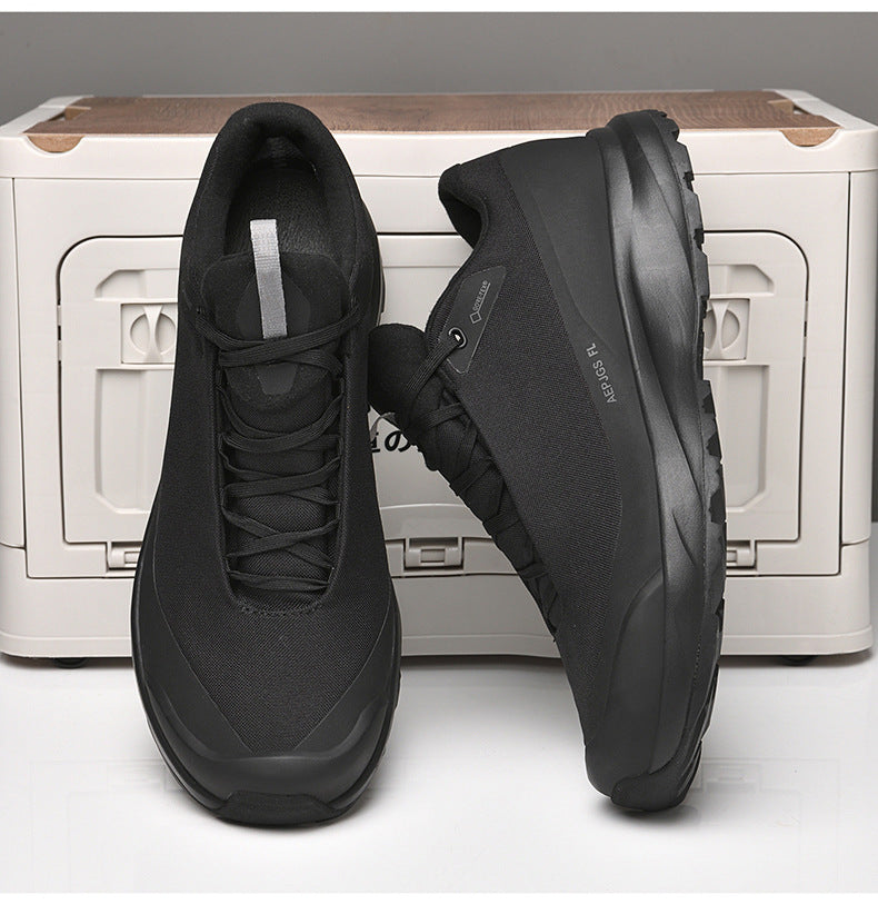 Live broadcast with men's shoes all-terrain running shoes outdoor socks waterproof cross-country hiking sneaker all-match casual shoes