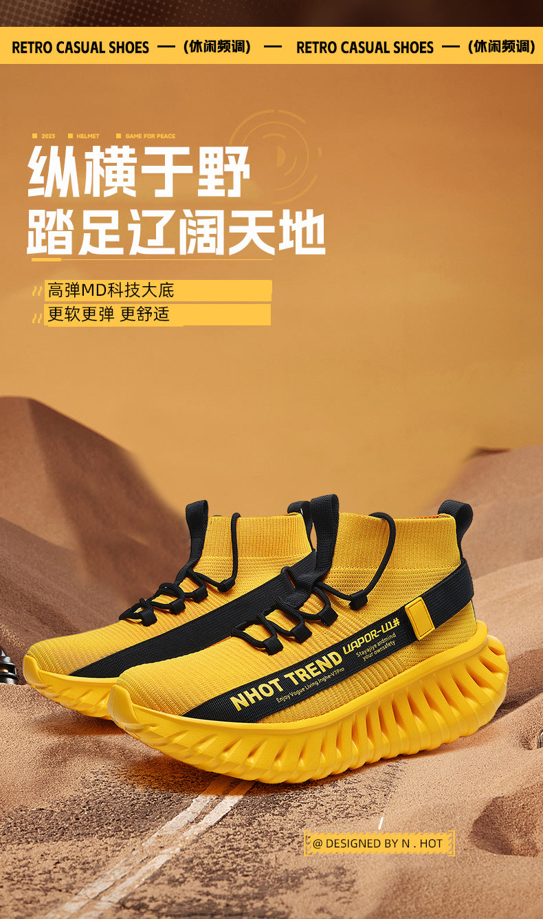 Men's Shoes, Four-Season Sports Shoes, Men's Breathable New Ultra-Light Soft-Soled Mesh Student Shock-Absorbing Casual Sneakers, Running Shoes for Men