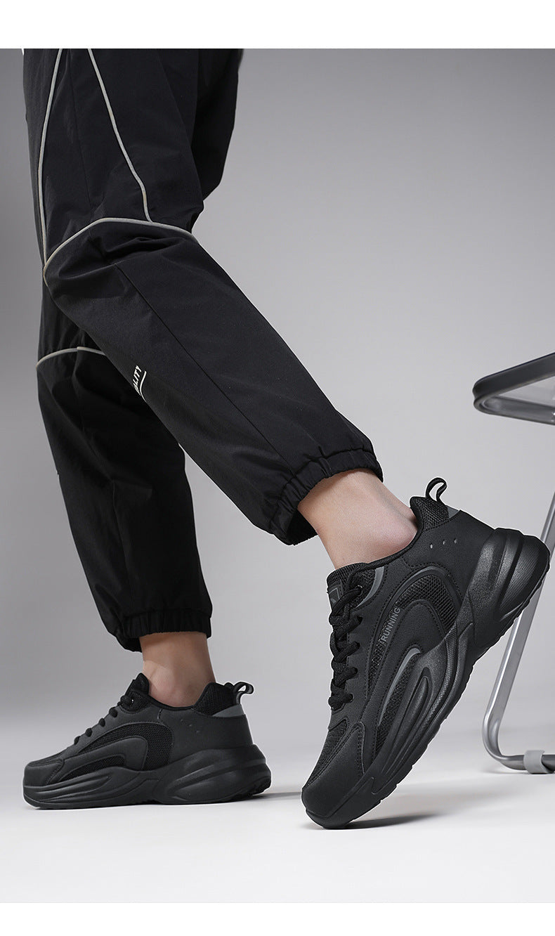 Extra Large Size Running Shoes Men's Sports Casual Shoes Autumn and Winter New Youth Lightweight Breathable Student Outdoor Trendy Shoes