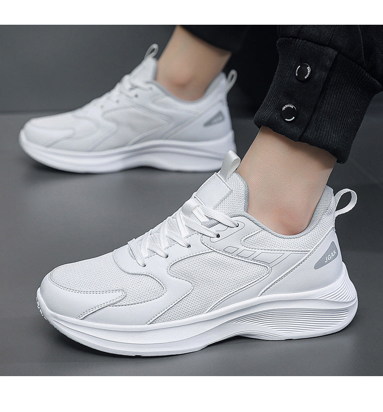 2026 New Men's Shoes, Popular Casual Trendy Shoes, Premium Materials, Soft Mesh Surface, Large Size Cross-Border Running Shoes