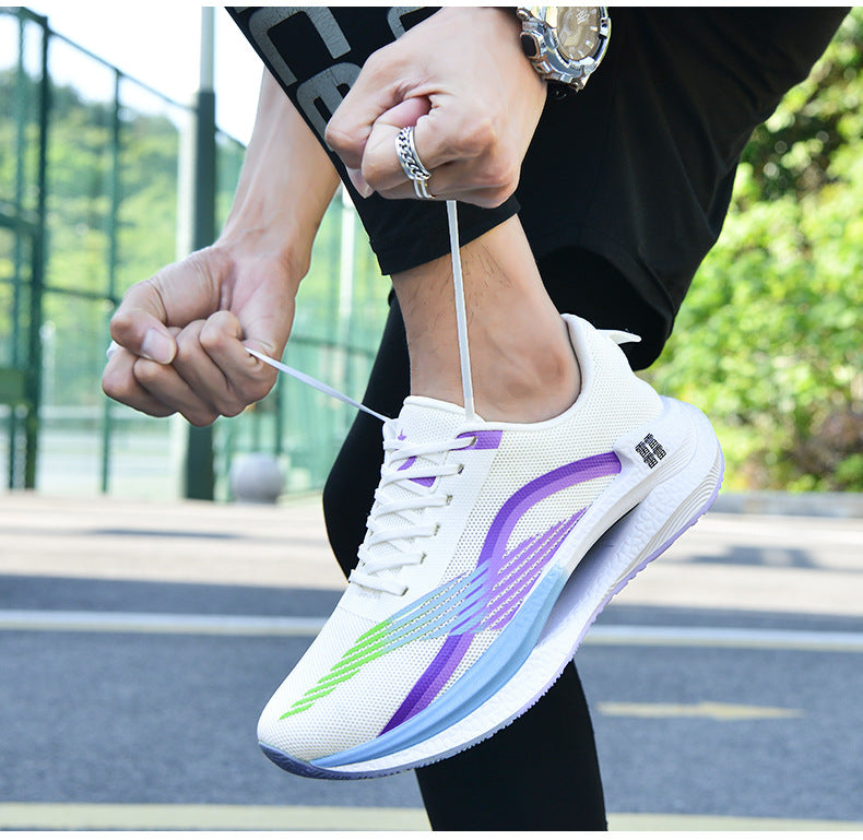 Couple Style Spring and Autum New Sports Shoes Men's Casual Shoes 2025 Lightweight Comfortable Breathable Running Shoes Men's Mesh