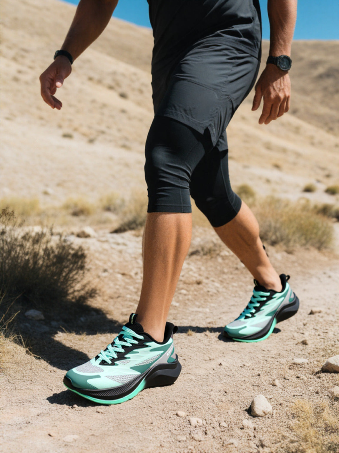 High-Quality Four-Season New Fashion Sports Shoes, Cushioning Running Shoes, Casual High School Entrance Examination Racing Sports Shoes for Men