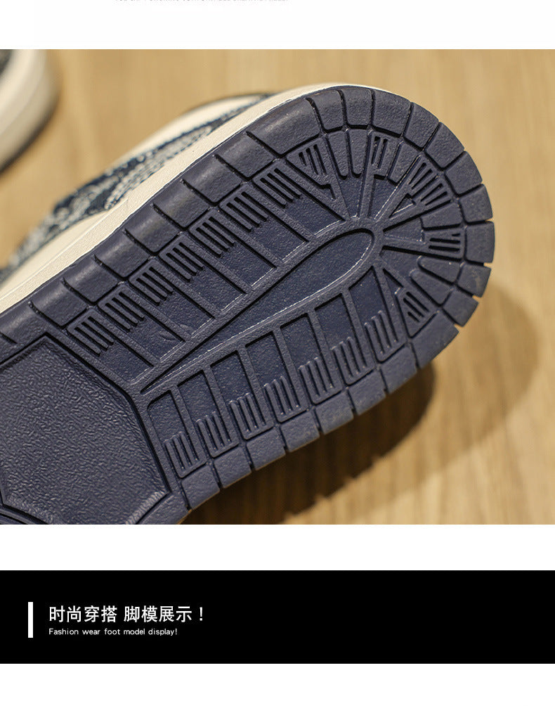 Men's New Winter Style Student Light Luxury Fashionable High-Value Running Shoes, Non-Slip and Wear-Resistant Men's Trendy Casual Sneakers