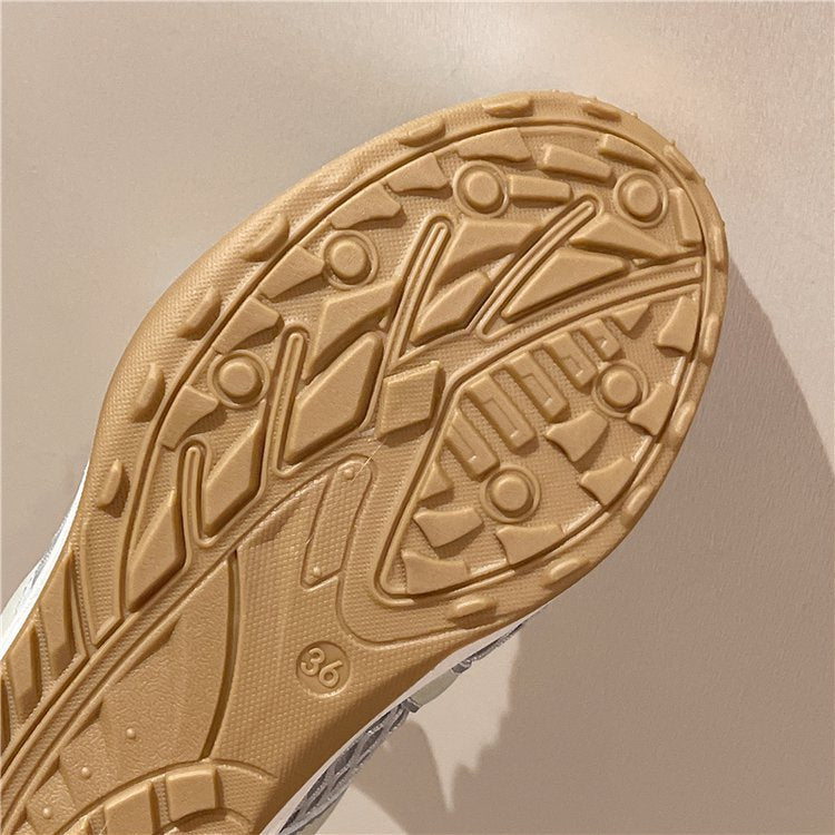 Summer Mesh Breathable Moral Training Shoes for Women 2025 New Versatile Mesh Forrest Gump Shoes Lace-Up Thick-Soled Casual Sports Shoes