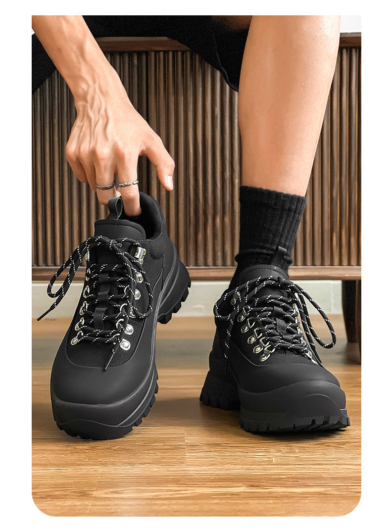 2026 New Spring Hiking Shoes for Men, Height-Increasing Versatile Breathable Sneakers, Couple's Non-Slip Outdoor Hiking Sports Shoes