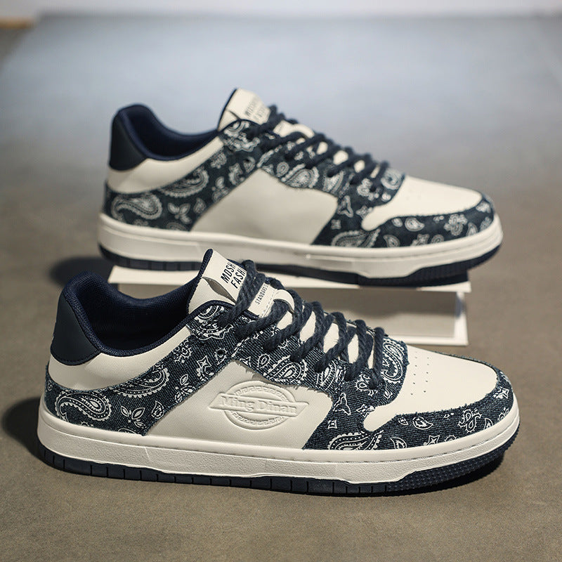 Men's New Winter Style Student Light Luxury Fashionable High-Value Running Shoes, Non-Slip and Wear-Resistant Men's Trendy Casual Sneakers
