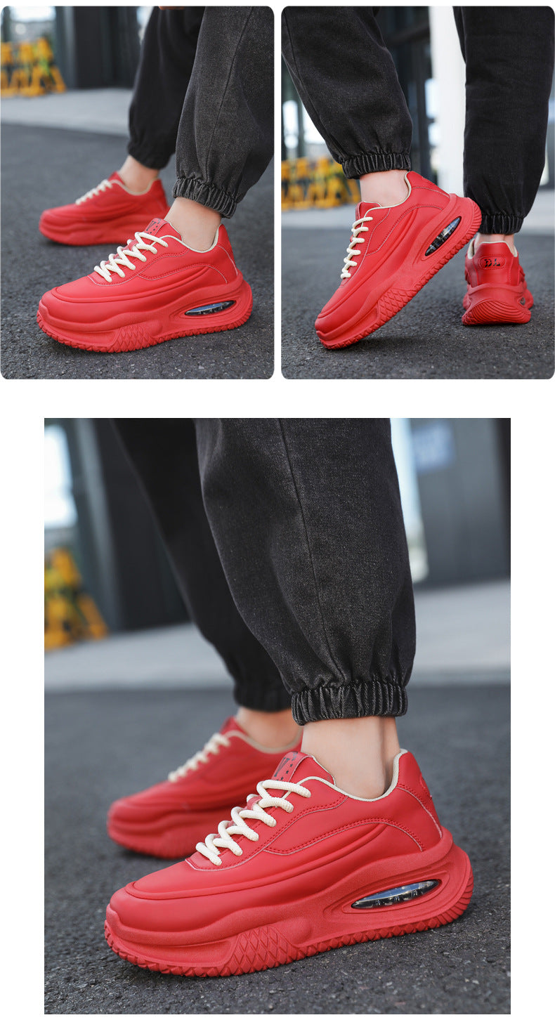 Autumn and Winter Men's Shoes 2024 New Autumn Casual Trendy Brand Sports Running Shoes Men's Elevated Men's Torre Trendy Shoes