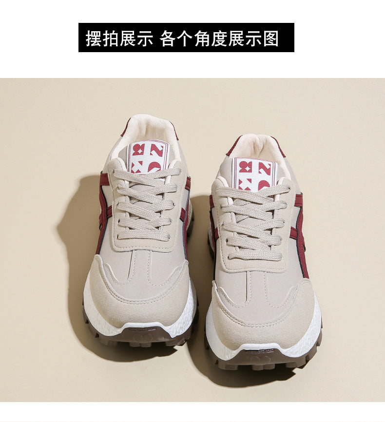 Forrest Gump sneaker Women's 2025 New Summer Breathable Thin Torre Shoes Sports Running Soft Bottom White Shoes